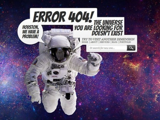 Boas páginas de erro 404