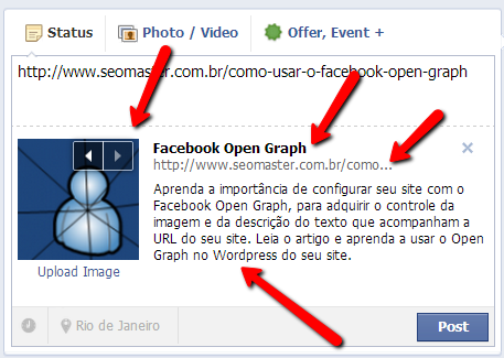 Como Usar o Facebook OpenGraph